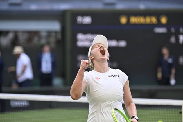 Tennis - Wimbledon 2026 - ITF - The Championships - 01 06 2026 - Tennis - Wimbledon 2026 - ITF - The Championships - 01 06 2026 - Barbora Krejcikova - Republique Tcheque London  Copyright: xChryslenexCaillaud Psnewzx
