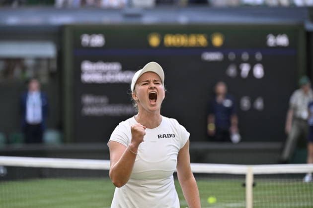 Tennis - Wimbledon 2026 - ITF - The Championships - 01 06 2026 - Tennis - Wimbledon 2026 - ITF - The Championships - 01 06 2026 - Barbora Krejcikova - Republique Tcheque London  Copyright: xChryslenexCaillaud Psnewzx