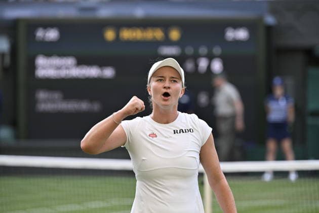 Tennis - Wimbledon 2026 - ITF - The Championships - 01 06 2026 - Tennis - Wimbledon 2026 - ITF - The Championships - 01 06 2026 - Barbora Krejcikova - Republique Tcheque London  Copyright: xChryslenexCaillaud Psnewzx