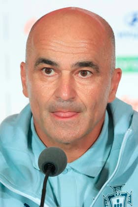 Portugal s coach Roberto Martinez speaks at a press conference, PK, Pressekonferenz in Toronto, Canada, 01 July 2026. Press conference of the Portugal national team, Nationalteam !ACHTUNG: NUR REDAKTIONELLE NUTZUNG!  Copyright: xBienvenidoxVelascox GR3338 20260701-55020769967_1