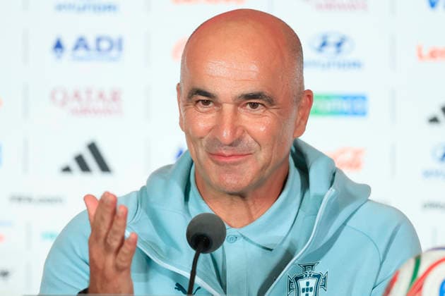 Portugal s coach Roberto Martinez speaks at a press conference, PK, Pressekonferenz in Toronto, Canada, 01 July 2026. Press conference of the Portugal national team, Nationalteam !ACHTUNG: NUR REDAKTIONELLE NUTZUNG!  Copyright: xBienvenidoxVelascox GR3333 20260701-55020769971_1