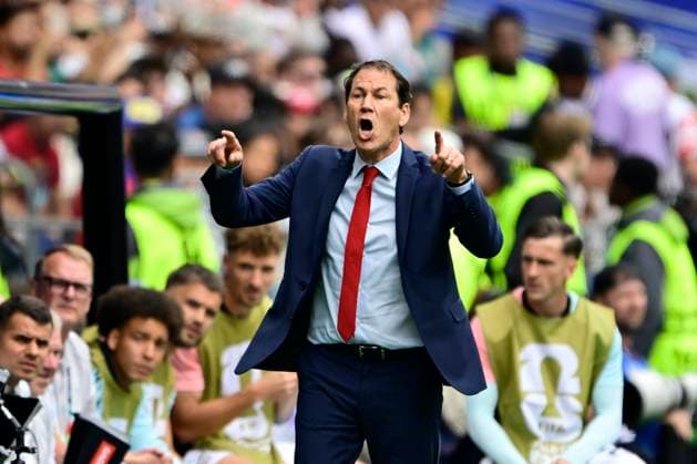 Belgium vs Senegal - 2026 FIFA World Cup, WM, Weltmeisterschaft, Fussball SEATTLE, USA - JULY 01 : Garcia Rudi head coach of Belgium during the FIFA World Cup 2026 Round of 32 match between Belgium and Senegal at the Lumen Field stadium on July 01, 2026 in Seattle, USA, 1 07 2026 Seattle United States of America  Copyright: xJanxDexMeuleneirx