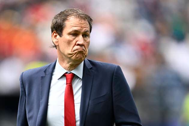 Belgium vs Senegal - 2026 FIFA World Cup, WM, Weltmeisterschaft, Fussball SEATTLE, USA - JULY 01 : Garcia Rudi head coach of Belgium during the FIFA World Cup 2026 Round of 32 match between Belgium and Senegal at the Lumen Field stadium on July 01, 2026 in Seattle, USA, 01 07 2026 Seattle United States of America  Copyright: xNicoxVereeckenx