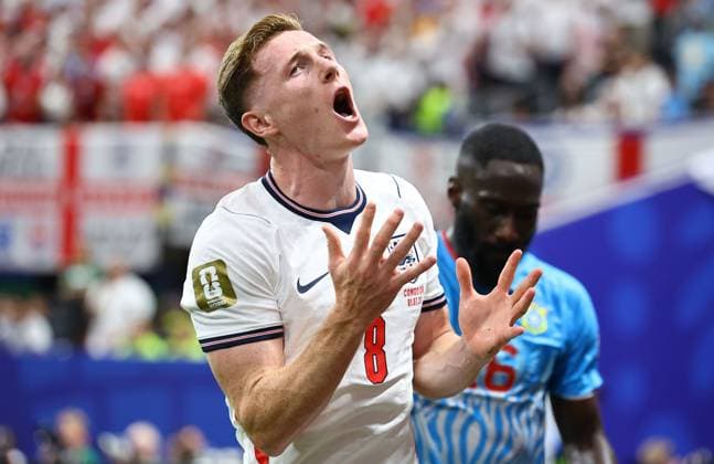 Elliot Anderson of England reacts England v DR Congo, 2026 FIFA World Cup, WM, Weltmeisterschaft, Fussball Group of 32, Football, Atlanta Stadium, Atlanta, Georgia, USA - 01 Jul 2026Atlanta Mercedes-Benz Stadium Georgia (GA) United States of America  Copyright: xMichaelxZemanek Shutterstockx 16970378gx