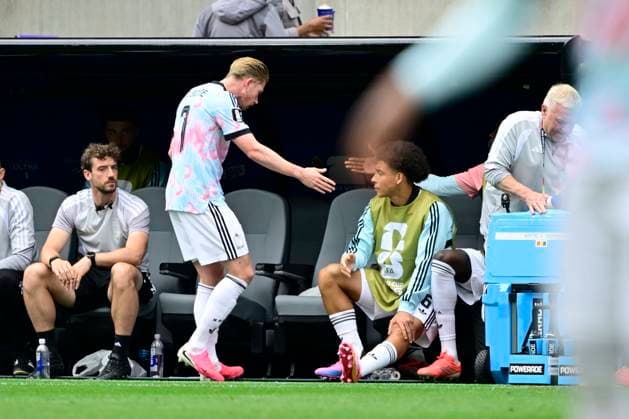 Belgium vs Senegal - 2026 FIFA World Cup, WM, Weltmeisterschaft, Fussball SEATTLE, USA - JULY 01 : De Bruyne Kevin forward of Belgium during the FIFA World Cup 2026 Round of 32 match between Belgium and Senegal at the Lumen Field stadium on July 01, 2026 in Seattle, USA, 15 06 2026 Seattle United States of America  Copyright: xJanxDexMeuleneirx
