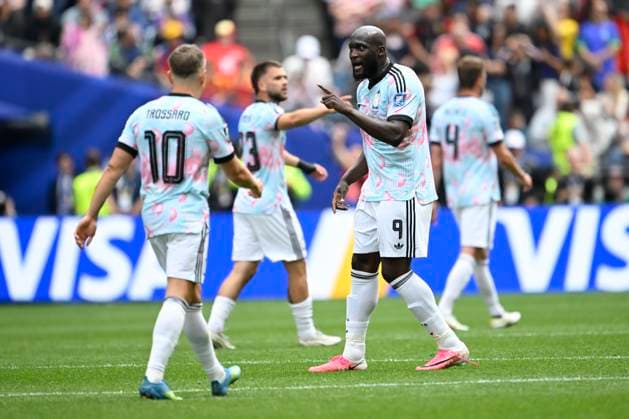 Belgium vs Senegal - 2026 FIFA World Cup, WM, Weltmeisterschaft, Fussball SEATTLE, USA - JULY 01 : Lukaku Romelu forward of Belgium celebrating scoring a goal during the FIFA World Cup 2026 Round of 32 match between Belgium and Senegal at the Lumen Field stadium on July 01, 2026 in Seattle, USA, 15 06 2026 Seattle United States of America  Copyright: xNicoxVereeckenx