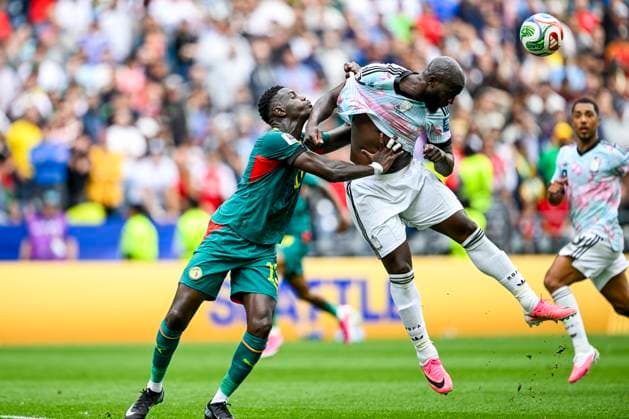 Belgium vs Senegal - 2026 FIFA World Cup, WM, Weltmeisterschaft, Fussball SEATTLE, USA - JULY 01 : Lukaku Romelu forward of Belgium in action during the FIFA World Cup 2026 Round of 32 match between Belgium and Senegal at the Lumen Field stadium on July 01, 2026 in Seattle, USA, 15 06 2026 Seattle United States of America  Copyright: xNicoxVereeckenx
