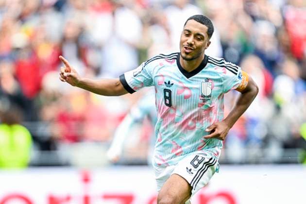 Belgium vs Senegal - 2026 FIFA World Cup, WM, Weltmeisterschaft, Fussball SEATTLE, USA - JULY 01 : Tielemans Youri midfielder of Belgium celebrating scoring a goal (3-2) during the FIFA World Cup 2026 Round of 32 match between Belgium and Senegal at the Lumen Field stadium on July 01, 2026 in Seattle, USA, 15 06 2026 Seattle United States of America  Copyright: xNicoxVereeckenx