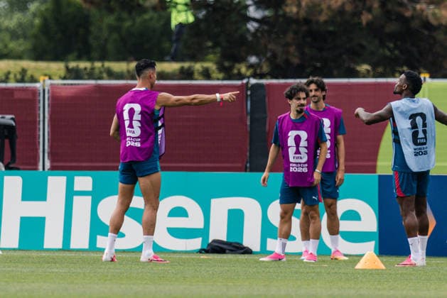 Cristiano Ronaldo of Portugal in action during the training session of FIFA World Cup, WM, Weltmeisterschaft, Fussball Round of 32 game between Portugal and Croatia at Centennial Park on July 1, 2026 in Toronto, Ontario, Canada  Copyright: xCurtisxWongx xSPPx Sportspressphoto_SPR182354
