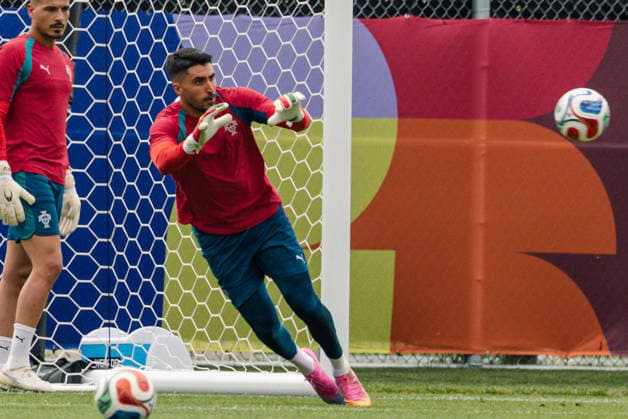 Rui Silva of Portugal in action during the training session of FIFA World Cup, WM, Weltmeisterschaft, Fussball Round of 32 game between Portugal and Croatia at Centennial Park on July 1, 2026 in Toronto, Ontario, Canada  Copyright: xCurtisxWongx xSPPx Sportspressphoto_SPR182356