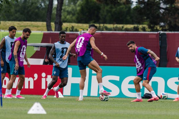 Cristiano Ronaldo of Portugal in action during the training session of FIFA World Cup, WM, Weltmeisterschaft, Fussball Round of 32 game between Portugal and Croatia at Centennial Park on July 1, 2026 in Toronto, Ontario, Canada  Copyright: xCurtisxWongx xSPPx Sportspressphoto_SPR182361
