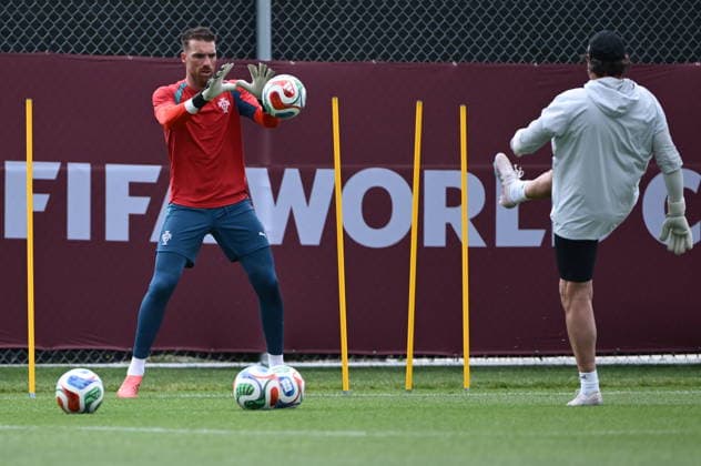 Canada, Toronto, 010726. Centennial Park Stadium. Training of the Portuguese national football team after arriving in Toronto, where the day after tomorrow they will play a knock-out match in the round of 16 of the World Cup against Croatia. Photo: Boris Kovacev CROPIX Copyright: xxBorisxKovacevx portugal_trening9-010726