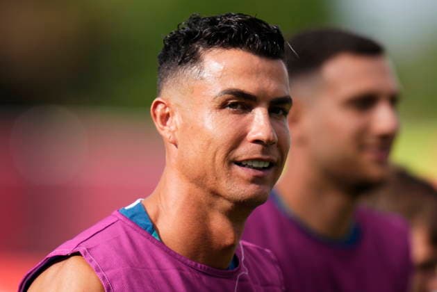 July 1, 2026, Toronto, On, CANADA: Portugal s Cristiano Ronaldo (7) participates in a World Cup training session ahead of their match against Croatia in Toronto on Wednesday, July 1, 2026. Canada News - July 1, 2026  - ZUMAc35_ 20260701_zaf_c35_107 Copyright: xChrisxYoungx