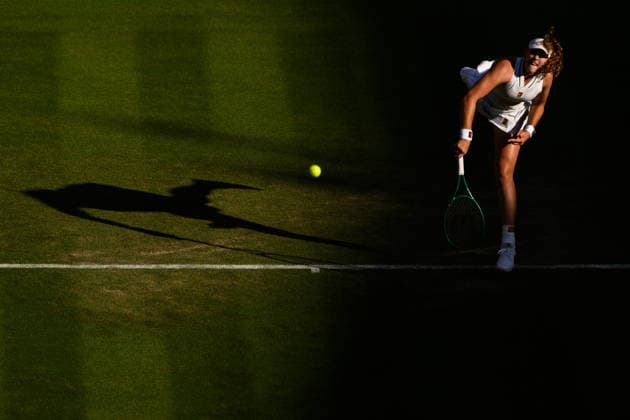260701 Mirra Andreeva of Russia competes in a ladies second round singles match during day 3 of Wimbledon on July 1, 2026 in London. Photo: Jesper Zerman BILDBYRAN kod JZ JZ0745 tennis wimbledon 3 bbeng *** 260701 Mirra Andreeva of Russia competes in a second-round women s singles match on Day 3 of Wimbledon on July 1, 2026, in London. Photo by Jesper Zerman. BILDBYRAN code JZ JZ0745 tennis wimbledon 3 bbeng  Copyright: JESPERxZERMAN BB260701JZ099