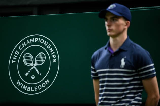 260701 The Championship logo during day 3 of Wimbledon on July 1, 2026 in London. Photo: Jesper Zerman BILDBYRAN kod JZ JZ0745 tennis wimbledon 3 bbeng genre *** 260701 The Championship logo during Day 3 of Wimbledon on July 1, 2026, in London. Photo by Jesper Zerman. BILDBYRAN code JZ JZ0745 tennis wimbledon 3 bbeng genre  Copyright: JESPERxZERMAN BB260701JZ107