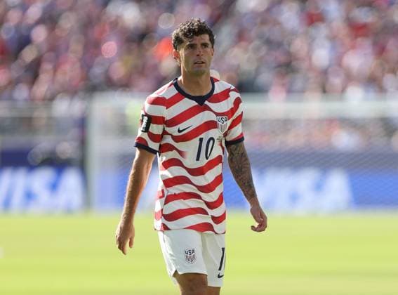 FIFA World Cup, WM, Weltmeisterschaft, Fussball 2026 - United States Of America v Bosnia and Herzegovina CALIFORNIA, UNITED STATES OF AMERICA, July 1: Christian Pulisic of United States men s national soccer team during the FIFA World Cup 2026 match in the Round Of 32 between United States Of America v Bosnia and Herzegovina at San Francisco Stadium, Santa Clara, California, on 1 July. (Photo by DC Photo Crystal Pix) Santa Clara San Francisco Stadium United States Of America Copyright: xDCxPhotox xCrystaxPixx SportsxPressxPhotox Sportspressphoto_SPR182379