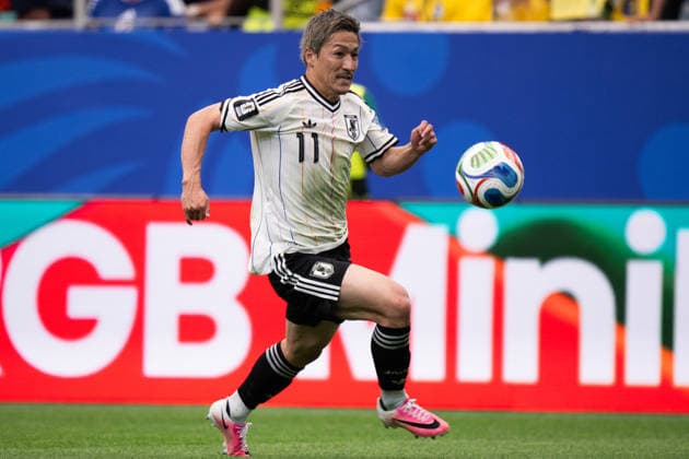 Daizen Maeda of Japan during the FIFA World Cup, WM, Weltmeisterschaft, Fussball 2026 Round of 32 match between Brazil and Japan at Houston Stadium in Houston, Texas, United States, on June 29th, 2026. (Photo by Riquelve Nata Sports Press Photo)  Copyright: xRiquelvexNata SportsxPressxPhotox Sportspressphoto_SPR182483