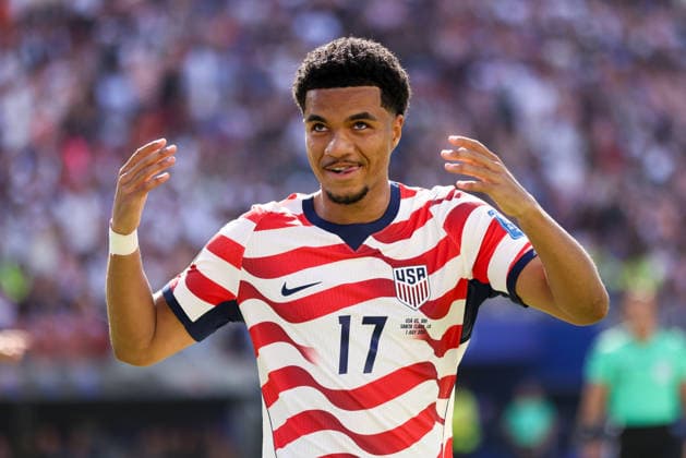 July 1, 2026, Santa Clara, California, USA: Santa Clara, USA - July 1 2026:Malik Tillman of United States during a FIFA World Cup, WM, Weltmeisterschaft, Fussball R32 match between United States and Bosnia-Herzegovina at San Francisco Bay Area Stadium Santa Clara USA - ZUMAp121 20260701_zsp_p121_084 Copyright: xChrisxPutnamx
