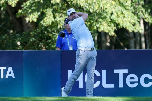 am Abschlag,Tee, Nicolai von Dellingshausen (GER), 37. BMW International Open 2026, Golf, DP World Tour, Herren, Runde 1, 02.07.2026 Eichenried Bayern Deutschland *** On the tee, Nicolai von Dellingshausen (GER), 37th BMW International Open 2026, Golf, DP World Tour, Men s, Round 1, July 2, 2026, Eichenried, Bavaria, Germany Copyright: xkolbert-press ChristianxKolbertx