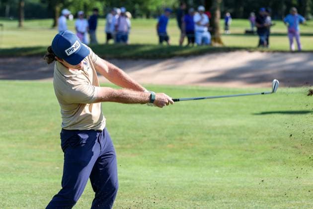 Freddy Schott (GER) auf dem Fairway, 37. BMW International Open 2026, Golf, DP World Tour, Herren, Runde 1, 02.07.2026 Eichenried Bayern Deutschland *** Freddy Schott (GER) on the fairway, 37th BMW International Open 2026, Golf, DP World Tour, Men s, Round 1, July 2, 2026, Eichenried, Bavaria, Germany Copyright: xkolbert-press ChristianxKolbertx