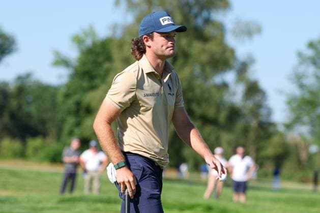 Freddy Schott (GER) auf dem Green, 37. BMW International Open 2026, Golf, DP World Tour, Herren, Runde 1, 02.07.2026 Eichenried Bayern Deutschland *** Freddy Schott (GER) on the green, 37th BMW International Open 2026, Golf, DP World Tour, Men s, Round 1, July 2, 2026, Eichenried, Bavaria, Germany Copyright: xkolbert-press ChristianxKolbertx
