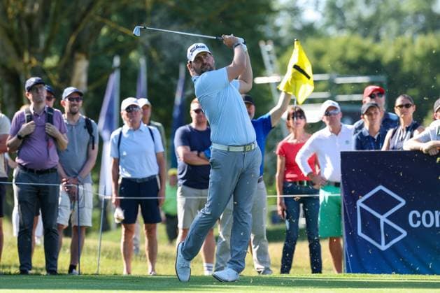 Nicolai von Dellingshausen (GER) am Abschlag,Tee, 37. BMW International Open 2026, Golf, DP World Tour, Herren, Runde 1, 02.07.2026 Eichenried Bayern Deutschland *** Nicolai von Dellingshausen (GER) at the tee, 37th BMW International Open 2026, Golf, DP World Tour, Men s, Round 1, July 2, 2026, Eichenried, Bavaria, Germany Copyright: xkolbert-press ChristianxKolbertx