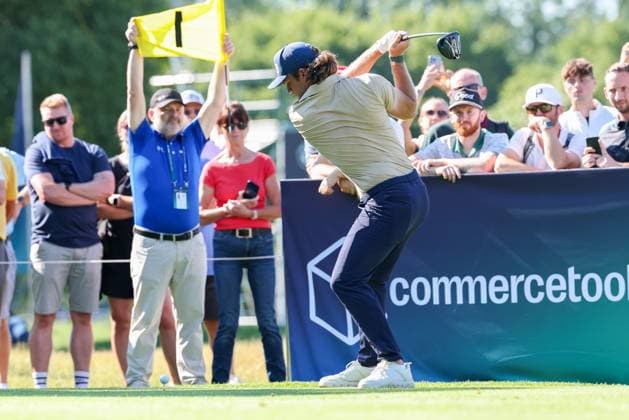 Freddy Schott (GER) am Abschlag,Tee, 37. BMW International Open 2026, Golf, DP World Tour, Herren, Runde 1, 02.07.2026 Eichenried Bayern Deutschland *** Freddy Schott (GER) at the tee, 37th BMW International Open 2026, Golf, DP World Tour, Men s, Round 1, July 2, 2026, Eichenried, Bavaria, Germany Copyright: xkolbert-press ChristianxKolbertx