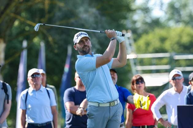 Nicolai von Dellingshausen (GER) am Abschlag,Tee, 37. BMW International Open 2026, Golf, DP World Tour, Herren, Runde 1, 02.07.2026 Eichenried Bayern Deutschland *** Nicolai von Dellingshausen (GER) at the tee, 37th BMW International Open 2026, Golf, DP World Tour, Men s, Round 1, July 2, 2026, Eichenried, Bavaria, Germany Copyright: xkolbert-press ChristianxKolbertx