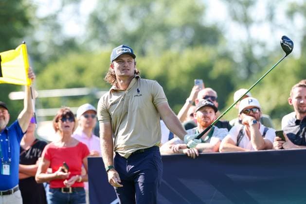 Freddy Schott (GER) am Abschlag,Tee, 37. BMW International Open 2026, Golf, DP World Tour, Herren, Runde 1, 02.07.2026 Eichenried Bayern Deutschland *** Freddy Schott (GER) at the tee, 37th BMW International Open 2026, Golf, DP World Tour, Men s, Round 1, July 2, 2026, Eichenried, Bavaria, Germany Copyright: xkolbert-press ChristianxKolbertx