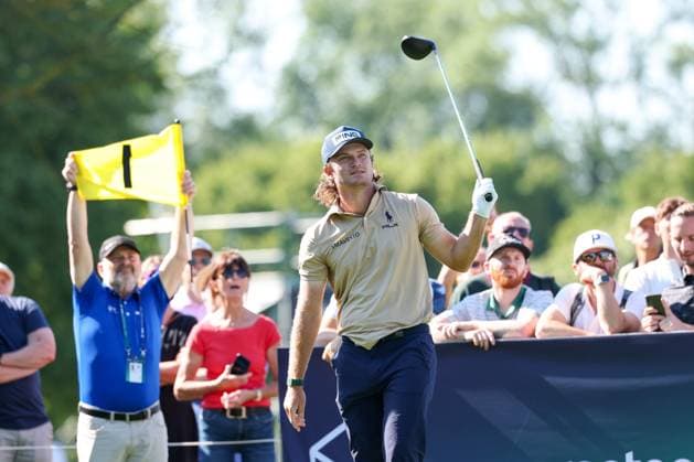 Freddy Schott (GER) am Abschlag,Tee, 37. BMW International Open 2026, Golf, DP World Tour, Herren, Runde 1, 02.07.2026 Eichenried Bayern Deutschland *** Freddy Schott (GER) at the tee, 37th BMW International Open 2026, Golf, DP World Tour, Men s, Round 1, July 2, 2026, Eichenried, Bavaria, Germany Copyright: xkolbert-press ChristianxKolbertx