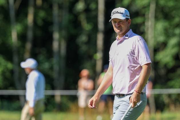 Bernd Wiesberger (AUT) auf dem Green, 37. BMW International Open 2026, Golf, DP World Tour, Herren, Runde 1, 02.07.2026 Eichenried Bayern Deutschland *** Bernd Wiesberger AUT on the green, 37th BMW International Open 2026, Golf, DP World Tour, Men s, Round 1, July 2, 2026, Eichenried, Bavaria, Germany Copyright: xkolbert-press ChristianxKolbertx