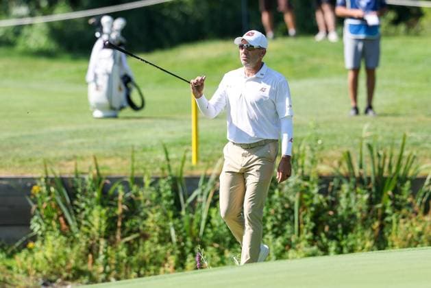 Sergio Garcia (ESP) auf dem Green, 37. BMW International Open 2026, Golf, DP World Tour, Herren, Runde 1, 02.07.2026 Eichenried Bayern Deutschland *** Sergio Garcia (ESP) on the green, 37th BMW International Open 2026, Golf, DP World Tour, Men s, Round 1, July 2, 2026, Eichenried, Bavaria, Germany Copyright: xkolbert-press ChristianxKolbertx