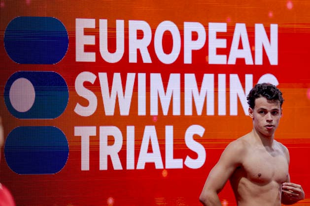 2026-07-02 European Swimming Trials EINDHOVEN, NETHERLANDS - JULY 2: Tiago Fonseca Gomes of the Netherlands after competing in the Men s 400m Freestyle during European Swimming Trials at Tongelreep National Swimming Centre on July 2, 2026 in Eindhoven, Netherlands. (Photo by Joris Verwijst BSR Agency) Eindhoven Netherlands Content not available for redistribution in The Netherlands directly or indirectly through any third parties. Copyright: xBSRxAgencyx
