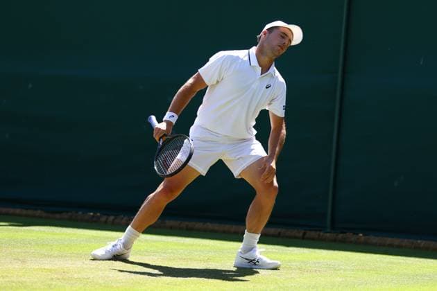 Arthur Fery during his second round match Wimbledon Tennis Championships, Day 4, The All England Lawn Tennis and Croquet Club, London, UK - 02 Jul 2026London The All England Lawn Tennis and United Kingdom  Copyright: xKieranxMcManus Shutterstockx 16970349h