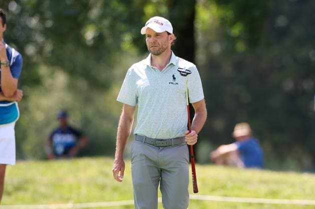 Maximilian Kieffer (GER) beim lesen der Puttlinie, 37. BMW International Open 2026, Golf, DP World Tour, Herren, Runde 1, 02.07.2026 Eichenried Bayern Deutschland *** Maximilian Kieffer (GER) reading the putt line, 37th BMW International Open 2026, Golf, DP World Tour, Men s, Round 1, July 2, 2026, Eichenried, Bavaria, Germany Copyright: xkolbert-press ChristianxKolbertx