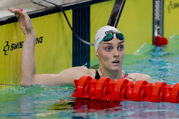 2026-07-02 European Swimming Trials EINDHOVEN, NETHERLANDS - JULY 2: Marrit Steenbergen of the Netherlands after competing in the Women s 100m Backstroke during European Swimming Trials at Tongelreep National Swimming Centre on July 2, 2026 in Eindhoven, Netherlands. (Photo by Joris Verwijst BSR Agency) Eindhoven Netherlands Content not available for redistribution in The Netherlands directly or indirectly through any third parties. Copyright: xBSRxAgencyx