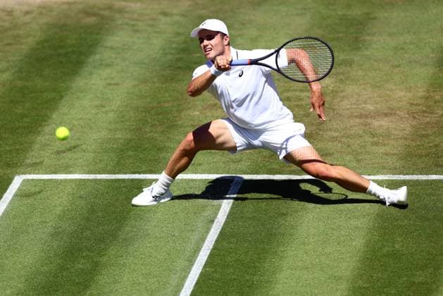 Arthur Fery during his second round match Wimbledon Tennis Championships, Day 4, The All England Lawn Tennis and Croquet Club, London, UK - 02 Jul 2026London The All England Lawn Tennis and United Kingdom  Copyright: xJamesxMarsh Shutterstockx 16970344au