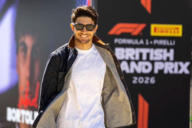 RECORD DATE NOT STATED 2nd July 2026; Silverstone Circuit, Northamptonshire, England; FIA Formula 1 2026 British F1 Grand Prix; Arrivals Day; TGR Haas F1 Team driver Esteban Ocon arrives at the circuit TimxWilliams