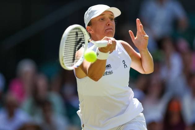 Iga Swiatek during her second round match Wimbledon Tennis Championships, Day 4, The All England Lawn Tennis and Croquet Club, London, UK - 02 Jul 2026London The All England Lawn Tennis and United Kingdom  Copyright: xKieranxMcManus Shutterstockx 16970349ce