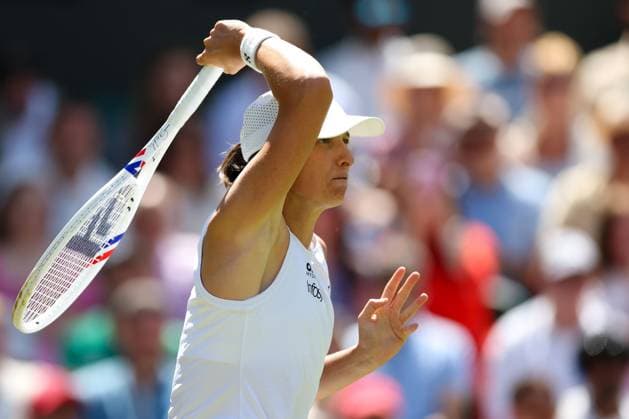 Iga Swiatek during her second round match Wimbledon Tennis Championships, Day 4, The All England Lawn Tennis and Croquet Club, London, UK - 02 Jul 2026London The All England Lawn Tennis and United Kingdom  Copyright: xKieranxMcManus Shutterstockx 16970349cn