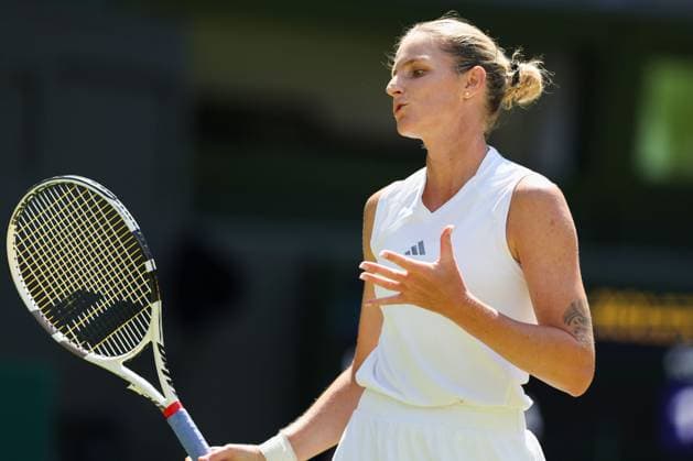 Karolina Pliskova during her second round match Wimbledon Tennis Championships, Day 4, The All England Lawn Tennis and Croquet Club, London, UK - 02 Jul 2026London The All England Lawn Tennis and United Kingdom  Copyright: xKieranxMcManus Shutterstockx 16970349cs