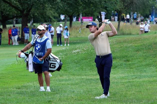 EICHENRIED, GERMANY - JULY 02: Shot of SCHOTT, Freddy (GER) at the Round 1 of the BMW International Open, Eichenried, Germany, DP World TOUR, Round 1 on July 02, 2026 in Eichenried, Germany, BMW International Open, Eichenried, Germany, 02.07.2026 Bavaria Germany Copyright: xPhotographer:xNilsxKoepkex