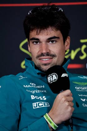 F1 - BRITISH GRAND PRIX 2026 STROLL Lance (can), Aston Martin F1 Team Honda AMR26, portrait press conference, PK, Pressekonferenz during the Formula 1 British Grand Prix 2026, 9th round of the 2026 Formula One World Championship, WM, Weltmeisterschaft from July 3 to 5, 2026 on the Silverstone Circuit, in Silverstone, United Kingdom - SilverstoneUnited Kingdom  Copyright: xPauloxMariax
