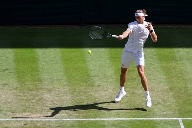 Alexander Zverev during his second round match Wimbledon Tennis Championships, Day 4, The All England Lawn Tennis and Croquet Club, London, UK - 02 Jul 2026London The All England Lawn Tennis and United Kingdom  Copyright: xKieranxMcManus Shutterstockx 16970349dr