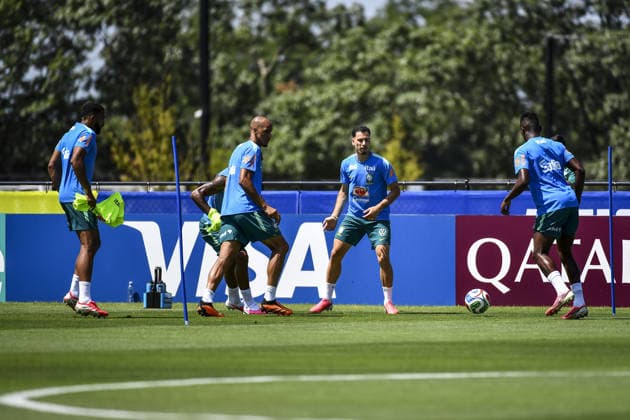 Brazilian Team training at their New Jersey base the Columbia Park Training Facility in Morristown, NJ, United States. (Photo by Rebekah Wynkoop SPP)  Copyright: xRebekahxWynkoop SPPx Sportspressphoto_SPR182709