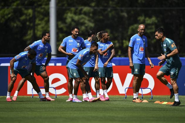 Brazilian Team training at their New Jersey base the Columbia Park Training Facility in Morristown, NJ, United States. (Photo by Rebekah Wynkoop SPP)  Copyright: xRebekahxWynkoop SPPx Sportspressphoto_SPR182712