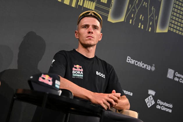 July 2, 2026, Barcelona, Turin, SPAIN: BARCELONA, SPAIN - JULY 04 : ..Remco Evenepoel during the 113th Tour De France Captain s press conference, PK, Pressekonferenz at Recinte Modernista Barcelona SPAIN - ZUMAm214 0860594446st Copyright: xMatteoxSeccix