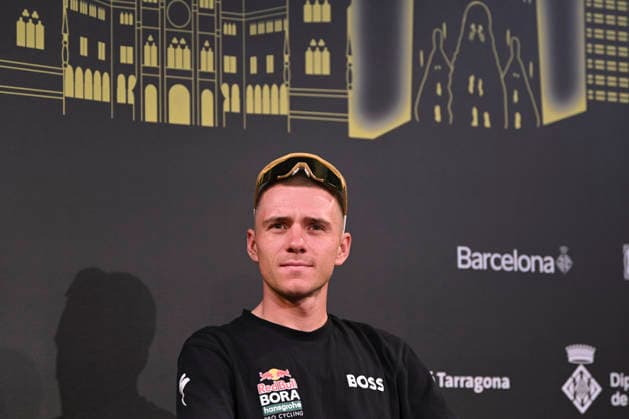 July 2, 2026, Barcelona, Turin, SPAIN: BARCELONA, SPAIN - JULY 04 : ..Remco Evenepoel during the 113th Tour De France Captain s press conference, PK, Pressekonferenz at Recinte Modernista Barcelona SPAIN - ZUMAm214 0860594471st Copyright: xMatteoxSeccix