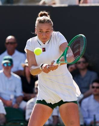 Amanda Anisimova during her second round match Wimbledon Tennis Championships, Day 4, The All England Lawn Tennis and Croquet Club, London, UK - 02 Jul 2026London The All England Lawn Tennis and United Kingdom  Copyright: xEllaxLing Shutterstockx 16970348bx