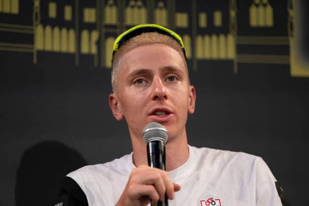 July 2, 2026, Barcelona, Turin, SPAIN: BARCELONA, SPAIN - JULY 04 : ..UAE Team Emirates slovenian rider and world champion Tadej Pogacar during the 113th Tour De France Captain s press conference, PK, Pressekonferenz at Recinte Modernista Barcelona SPAIN - ZUMAm214 0860595879st Copyright: xMatteoxSeccix